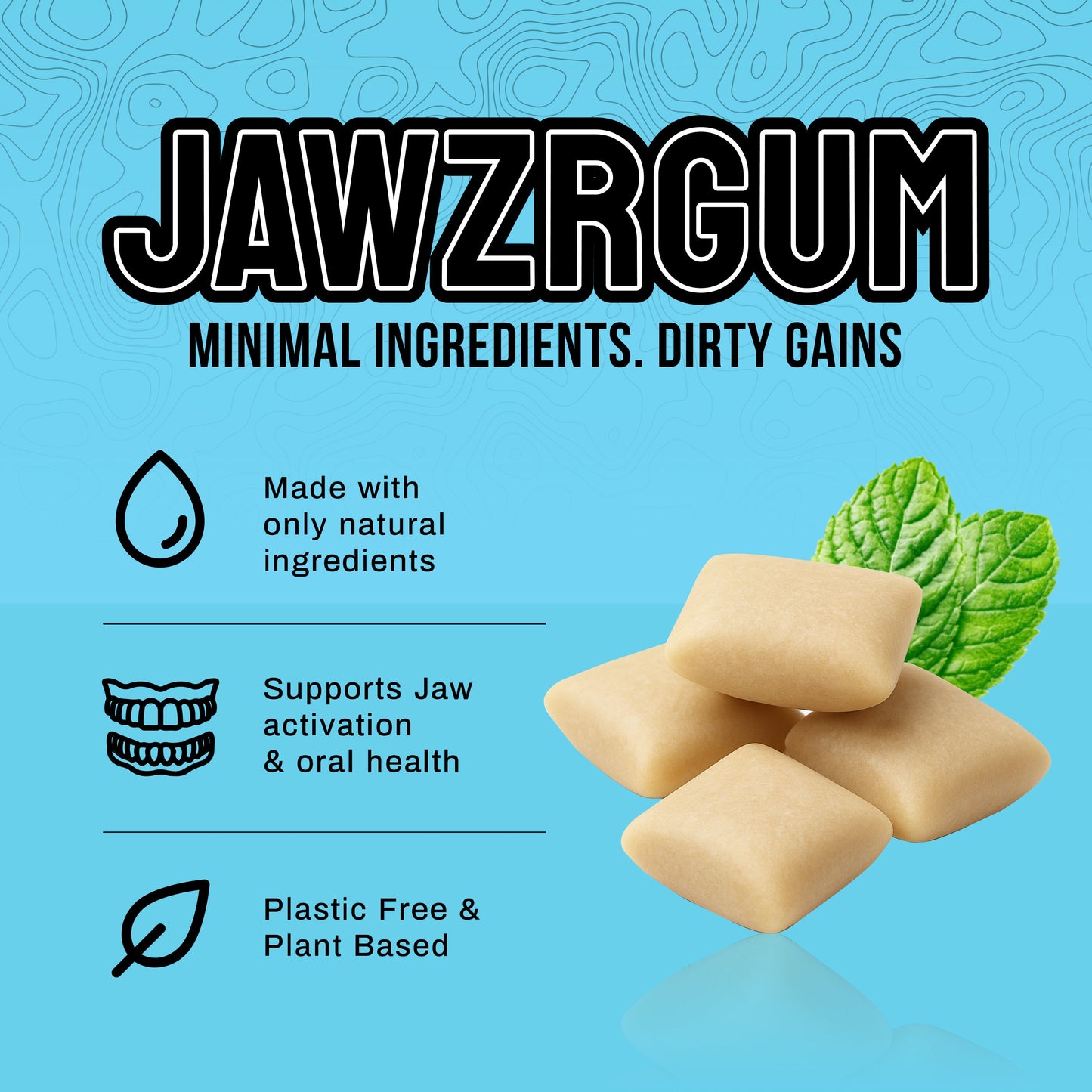 Jawzrgum - Mint Flavor 40 Pieces